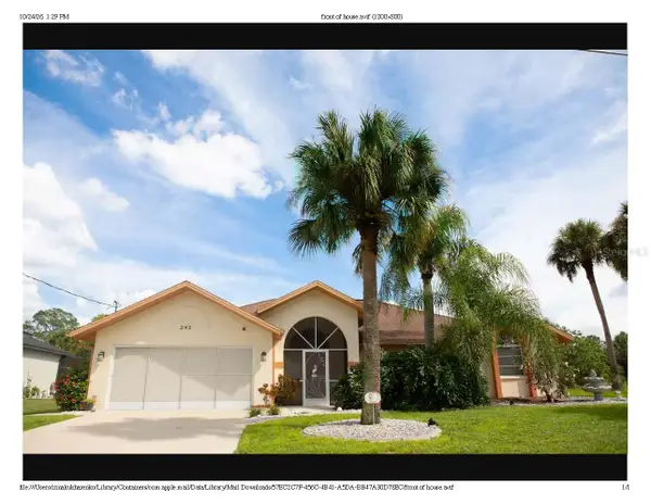 292 Mccabe Street, PORT CHARLOTTE, FL 33953