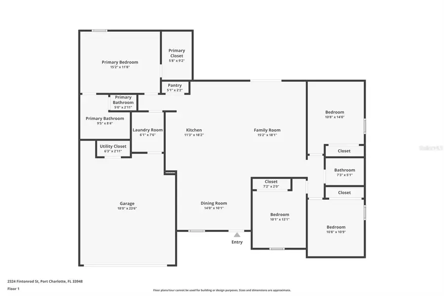 2324 Fintonrod Street, Port Charlotte, FL 33948 - #3