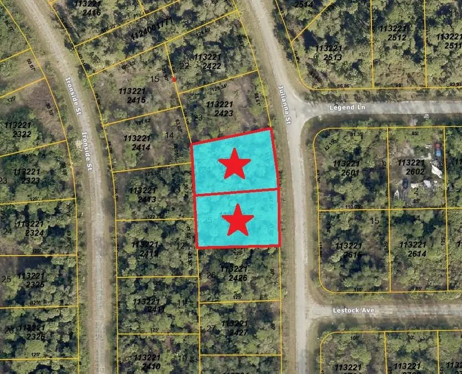 Lot 24 & 25 Julianna Street, North Port, FL 34288 - #1