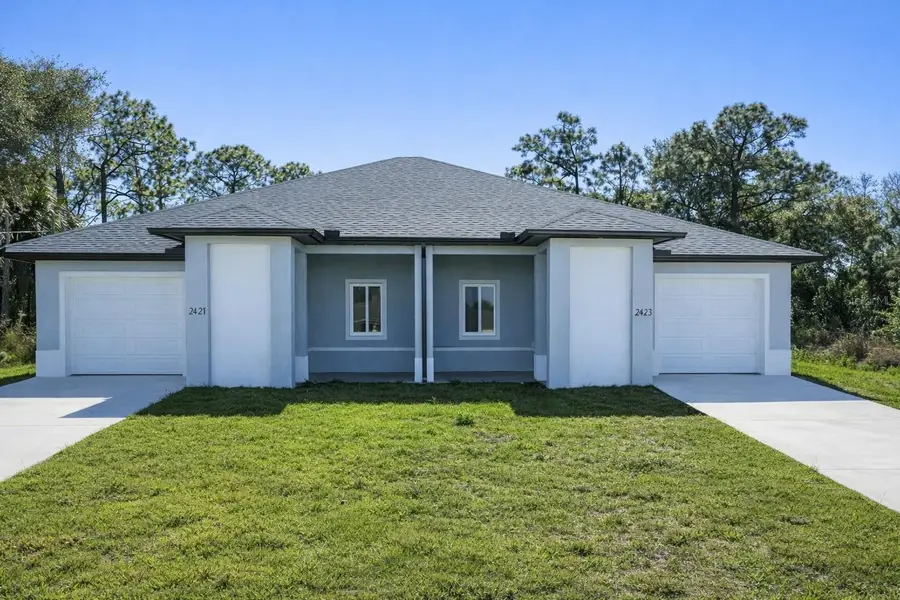 2423/2421 Milton Avenue S, Lehigh Acres, FL 33973 - #2