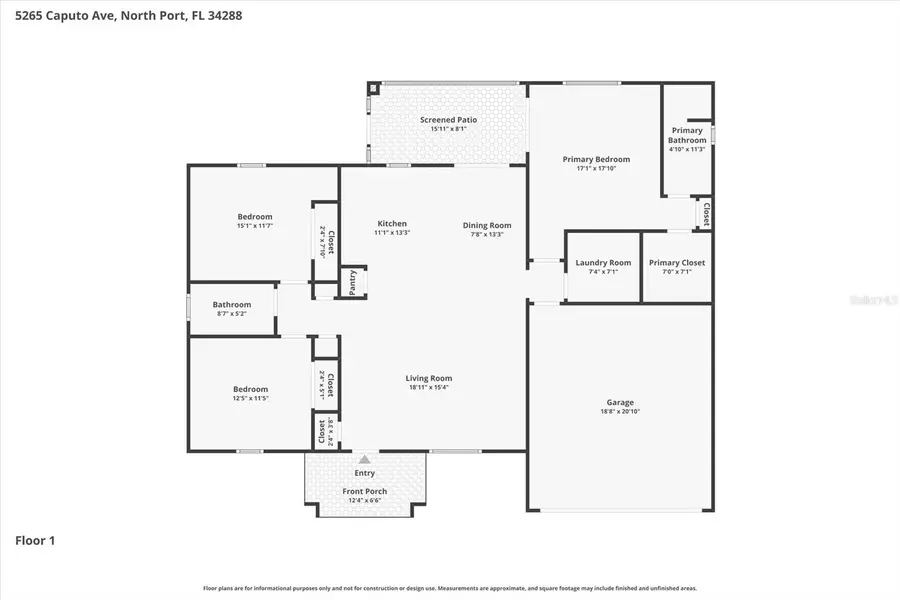5265 Caputo Avenue, North Port, FL 34288 - #3