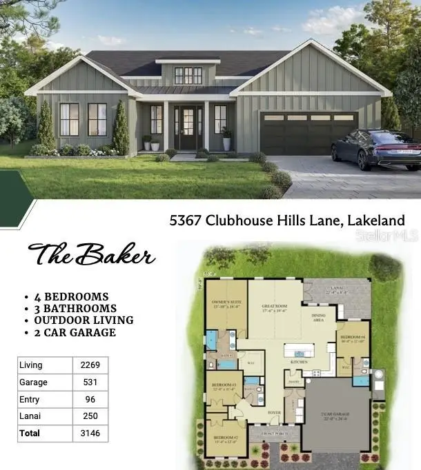 5367 Clubhouse Hills Lane, Lakeland, FL 33812 - #1