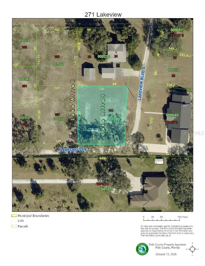 271 Lakeview Boulevard, Lake Alfred, FL 33850 - #1