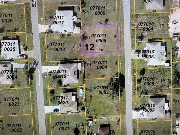 LOT 20 San Marco Avenue, NORTH PORT, FL 34287
