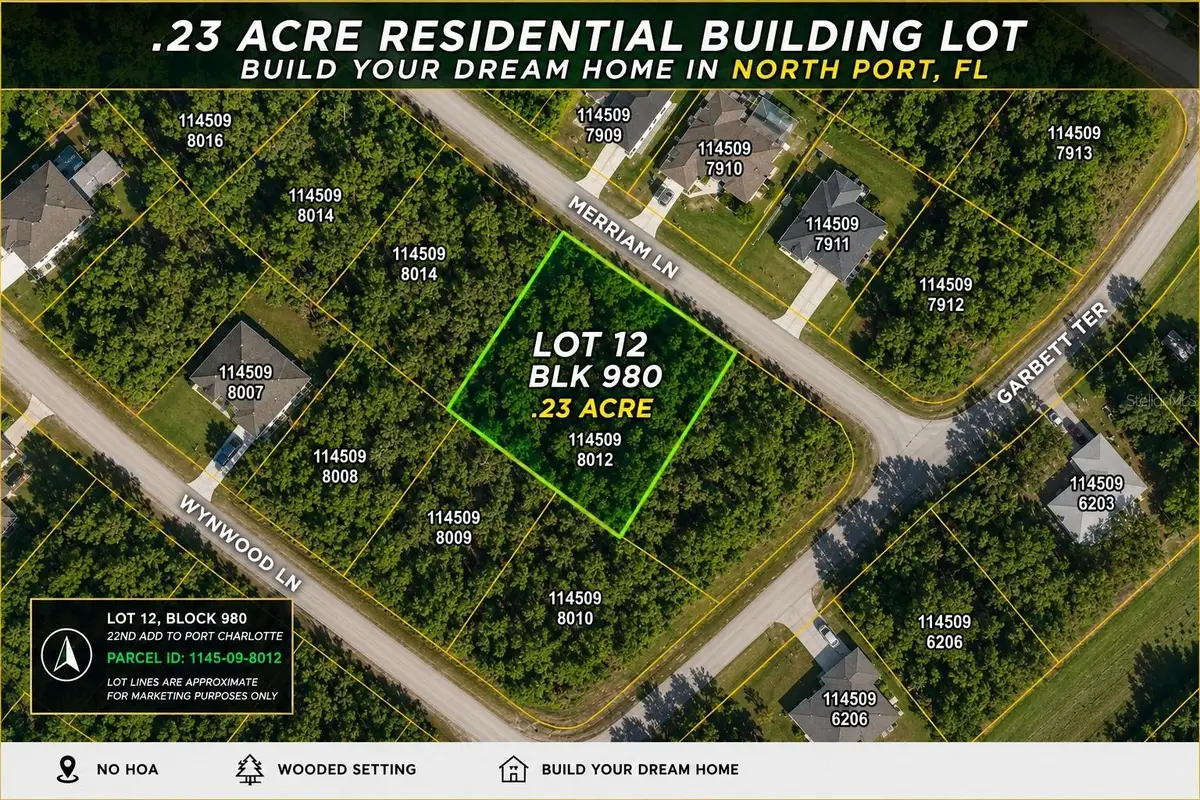 Merriam Lane #Lot 12, North Port, FL 34288 - #1