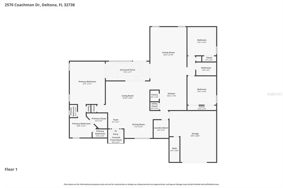 2570 Coachman Drive, Deltona, FL 32738 - #2