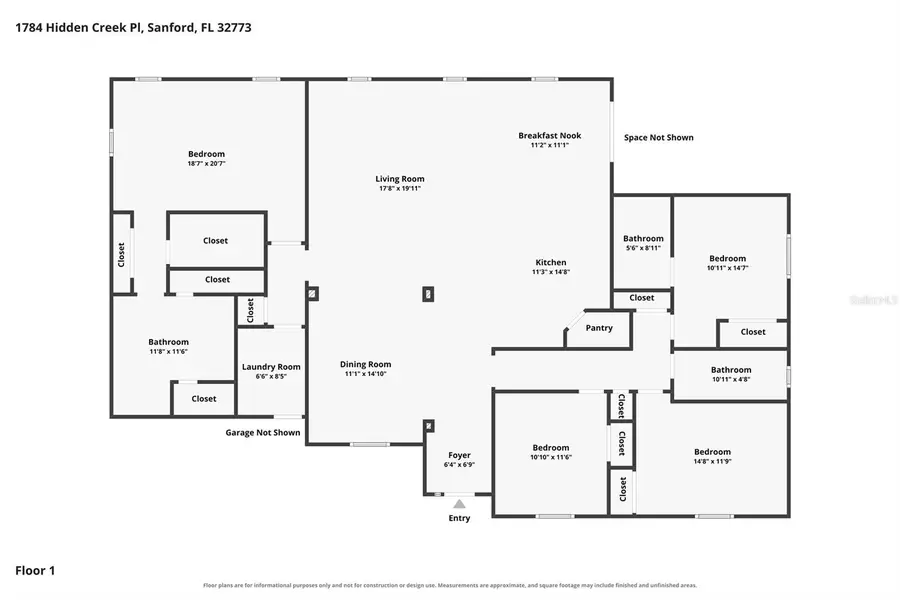 1784 Hidden Creek Place, Sanford, FL 32773 - #2