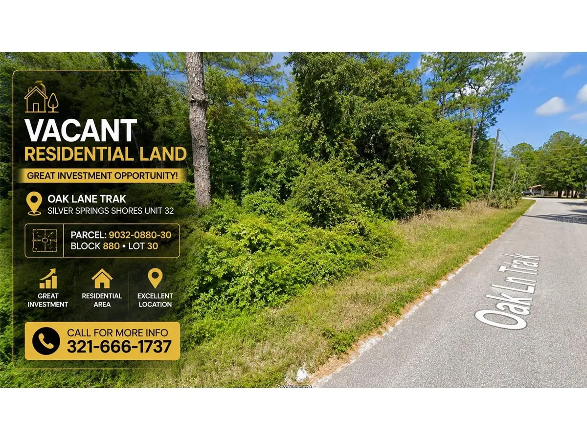 TBD Oak Lane Track, Ocala, FL 34472 - #1