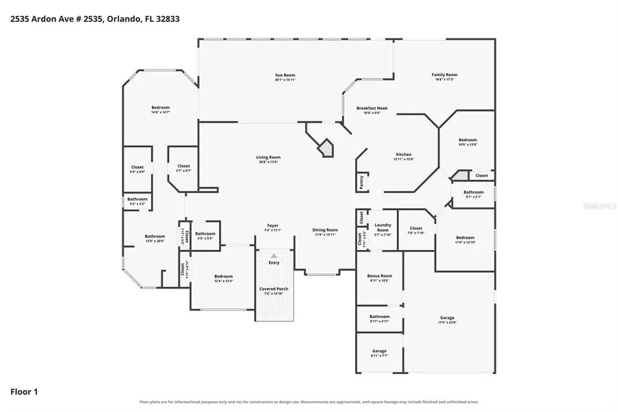 2535 Ardon Avenue, Orlando, FL 32833 - #2