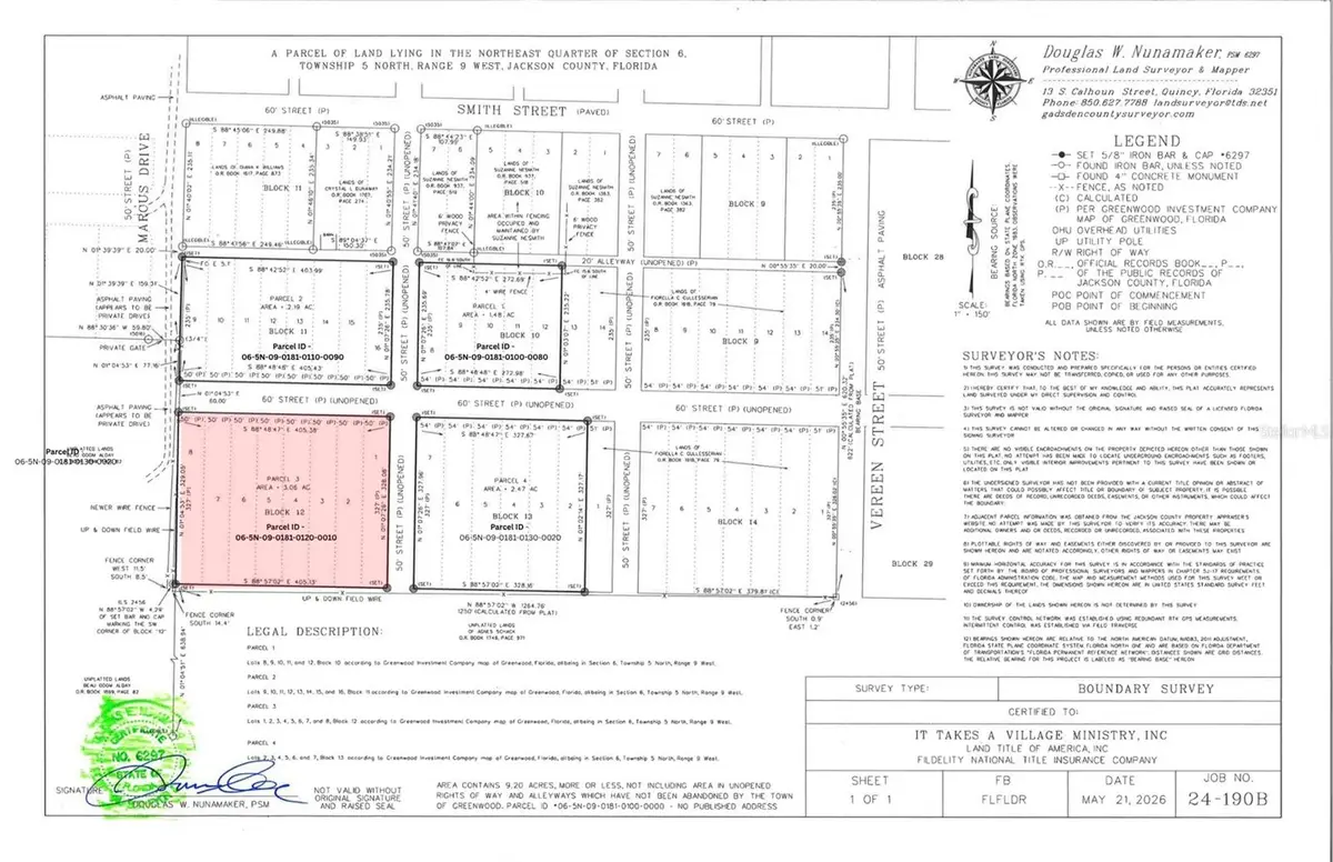 Marcus Drive, Greenwood, FL 32443 - #1