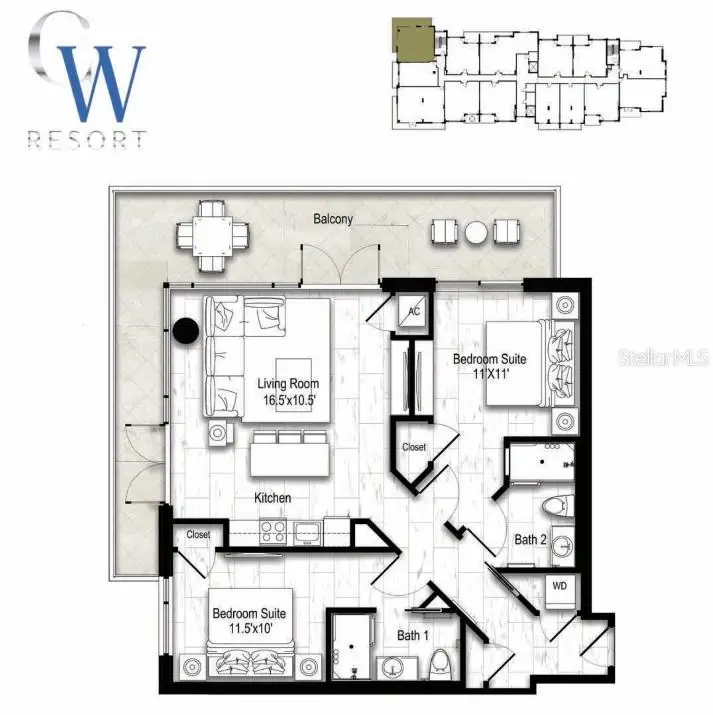 411 E Shore Drive #612, Clearwater Beach, FL 33767 - #2