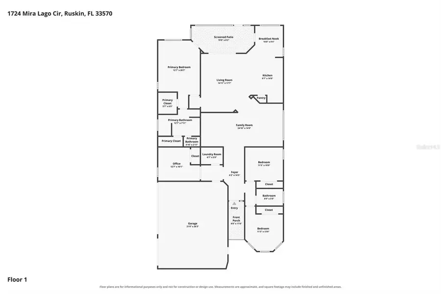1724 Mira Lago Circle, Ruskin, FL 33570 - #3