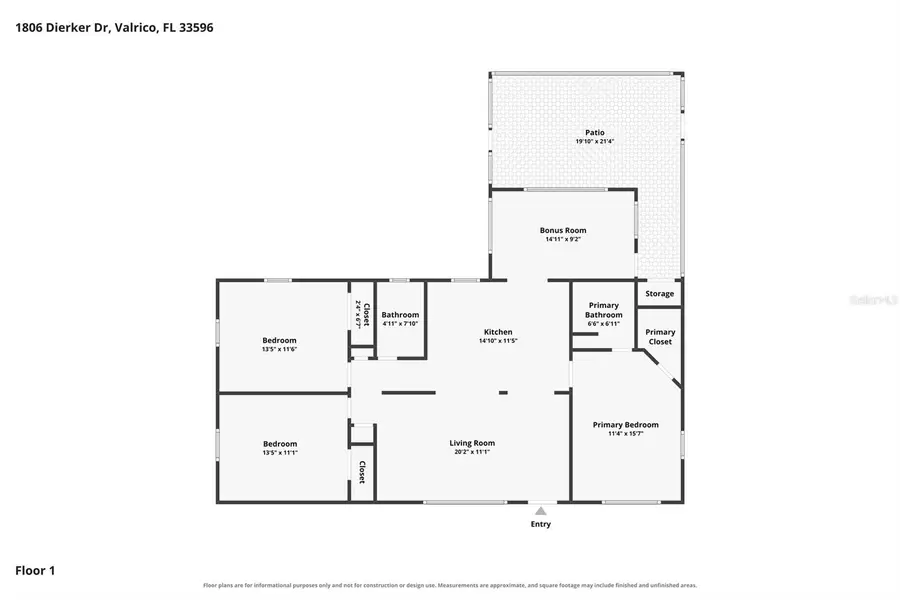 1806 Dierker Drive, Valrico, FL 33596 - #3