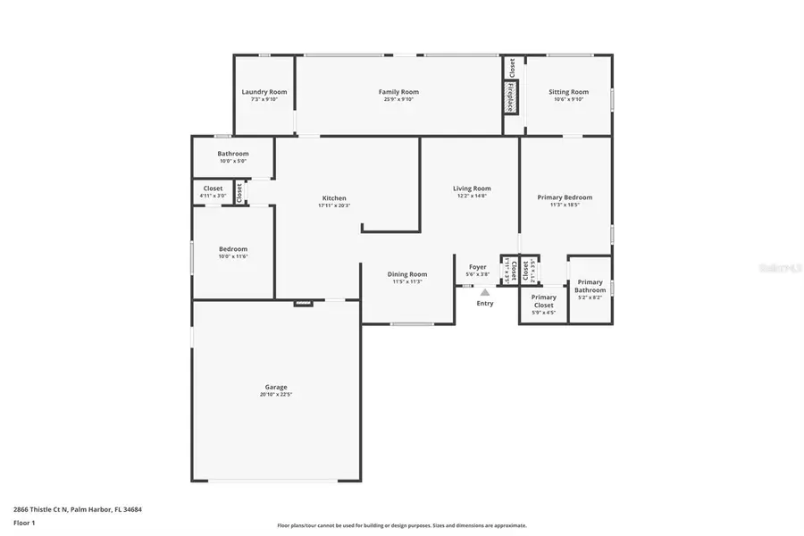 2866 Thistle Court N, Palm Harbor, FL 34684 - #2
