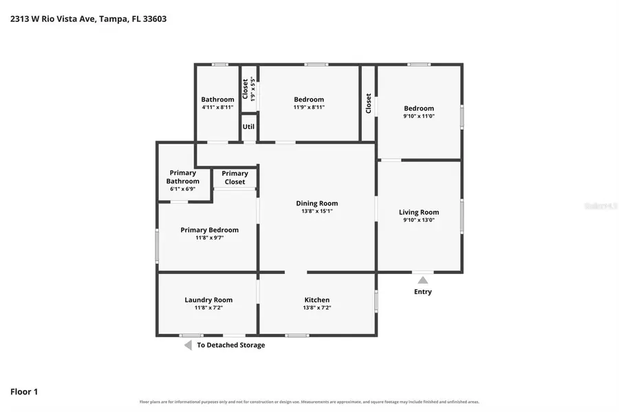 2313 W Rio Vista Avenue, Tampa, FL 33603 - #2