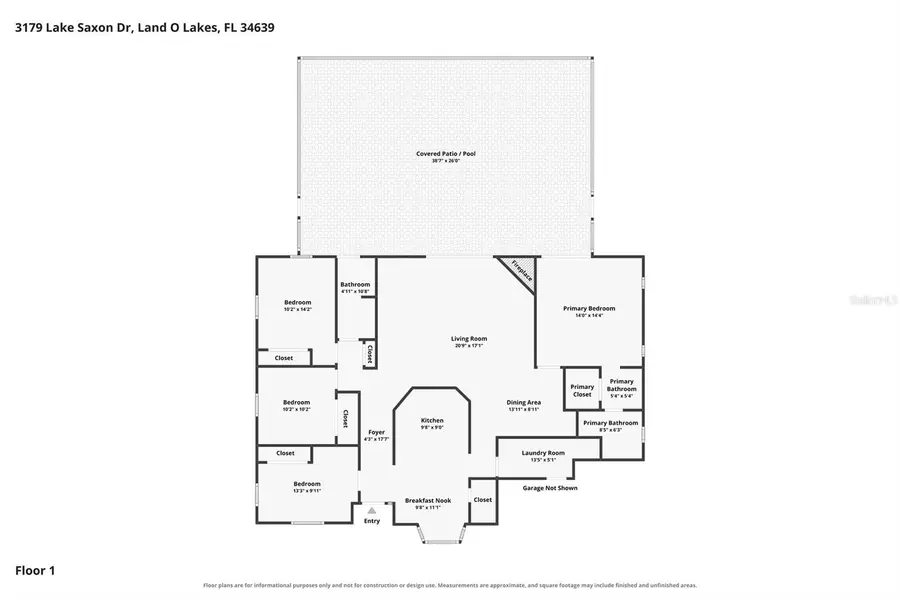 3179 Lake Saxon Drive, Land O Lakes, FL 34639 - #3