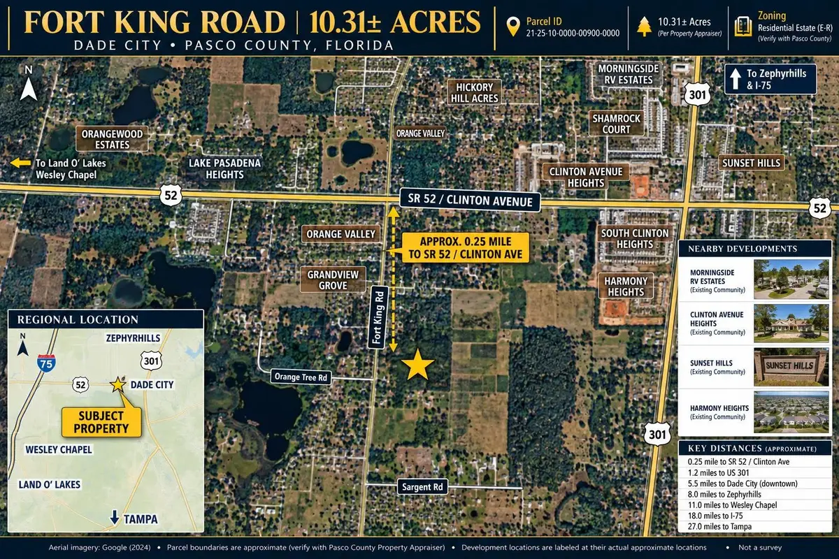Fort King Rd, Dade City, FL 33525 - #1