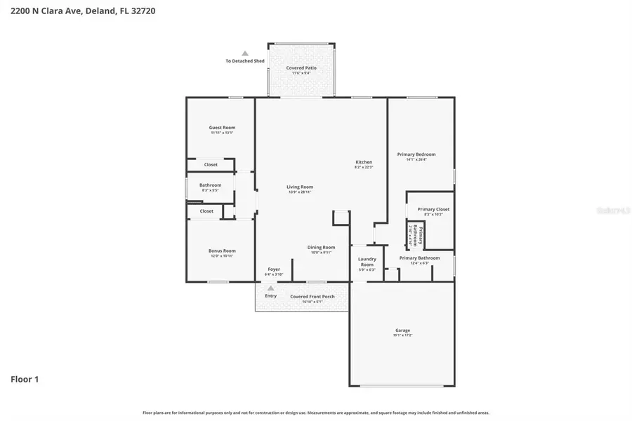 2200 N Clara Avenue, Deland, FL 32720 - #3