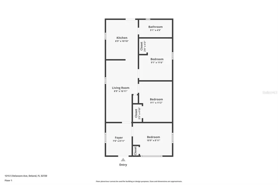 1215 S Delaware Avenue, Deland, FL 32720 - #3