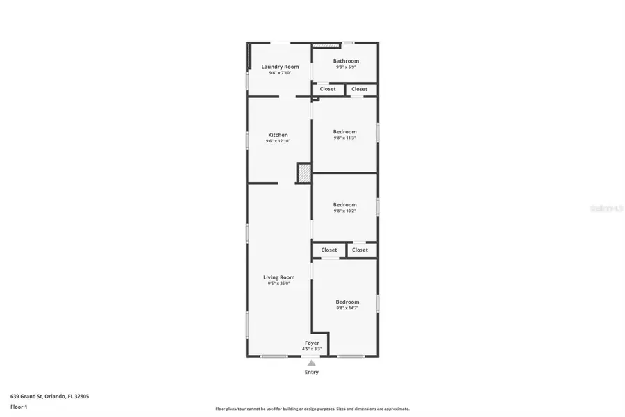 639 Grand Street, Orlando, FL 32805 - #3
