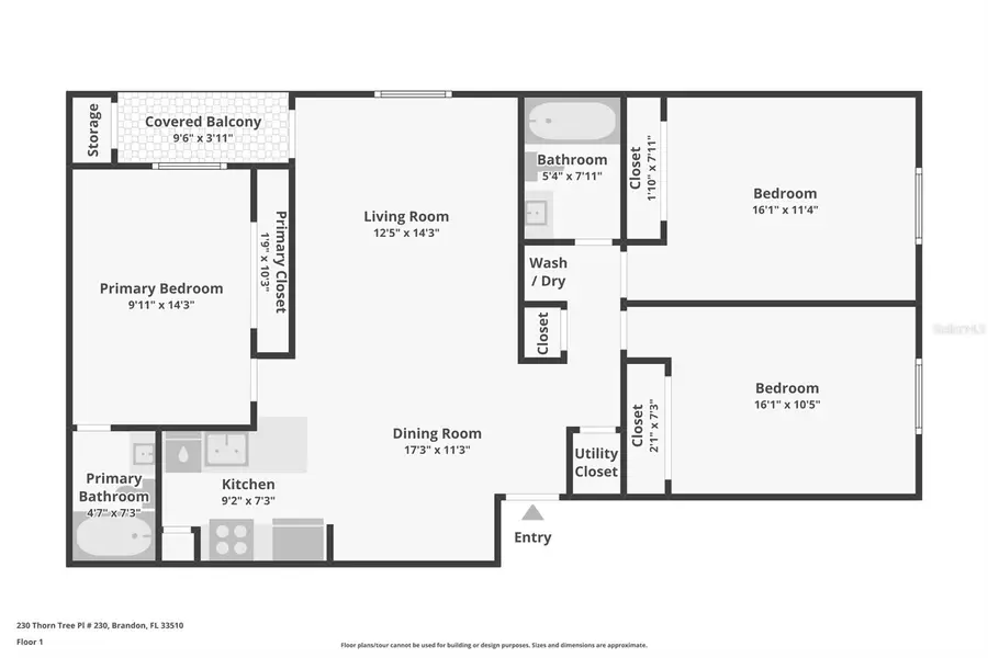 230 Thorn Tree Place #230, Brandon, FL 33510 - Image #3