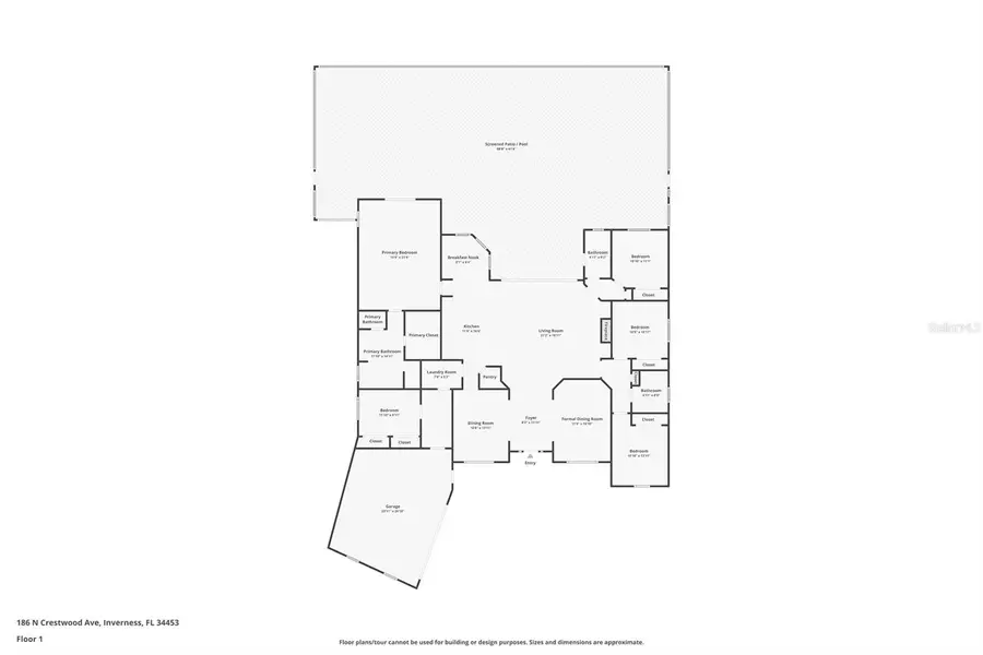 186 N Crestwood Avenue, Inverness, FL 34453 - #2