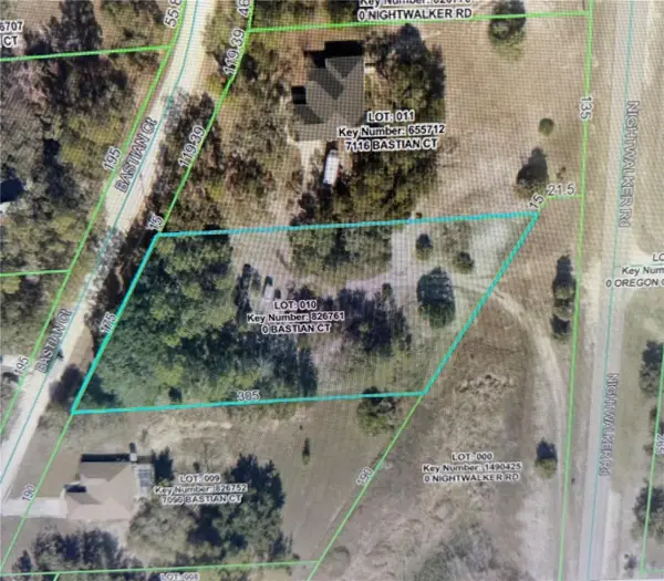 0 Bastian Court, WEEKI WACHEE, FL 34613