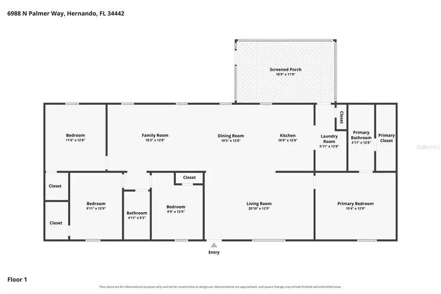 6988 N Palmer Way, Hernando, FL 34442 - #2