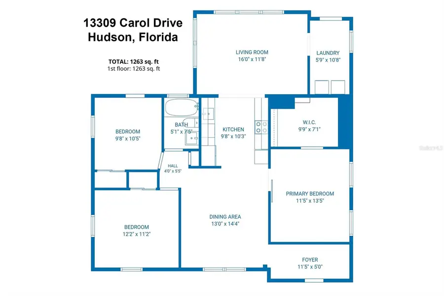 13309 Carol Drive, Hudson, FL 34667 - #3