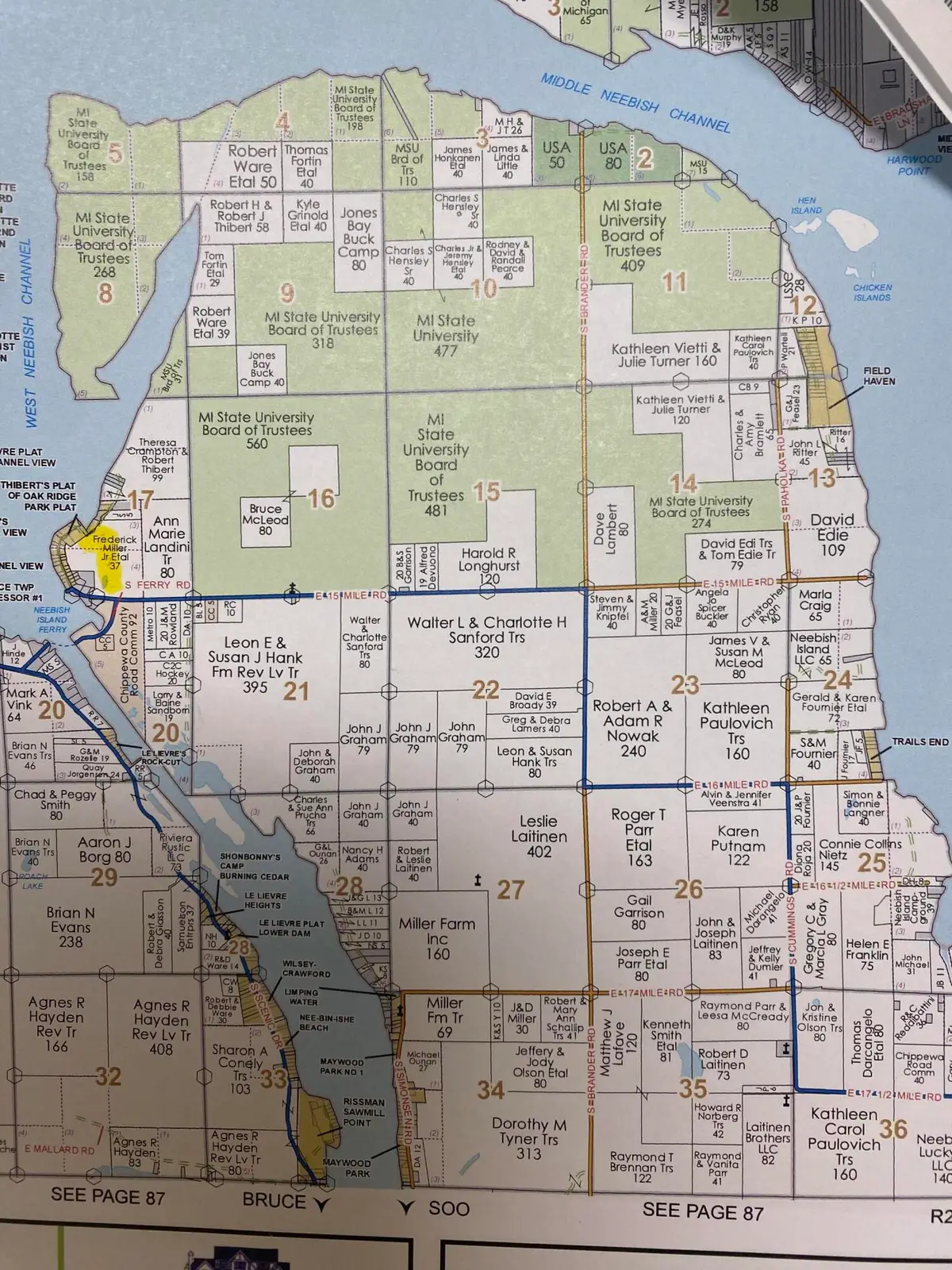 33 Acres E 15 Mile, Barbeau, MI 49710 - Image #1