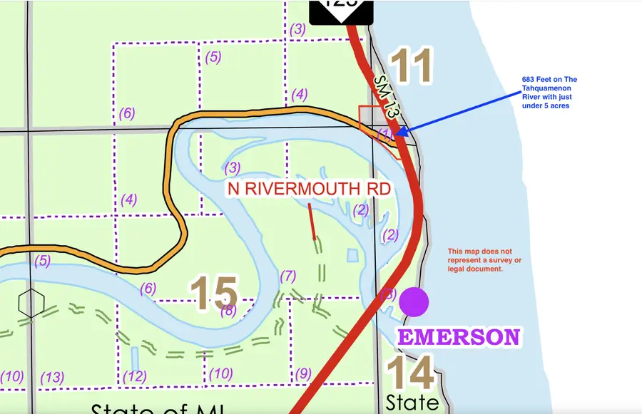 4.9 Acres Tahqua Trl, Paradise, MI 49768 - #3