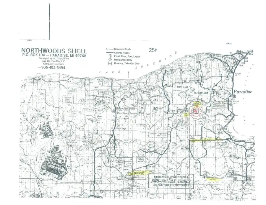 70 A West Milosch Lane,, Paradise, MI 49768 - #3