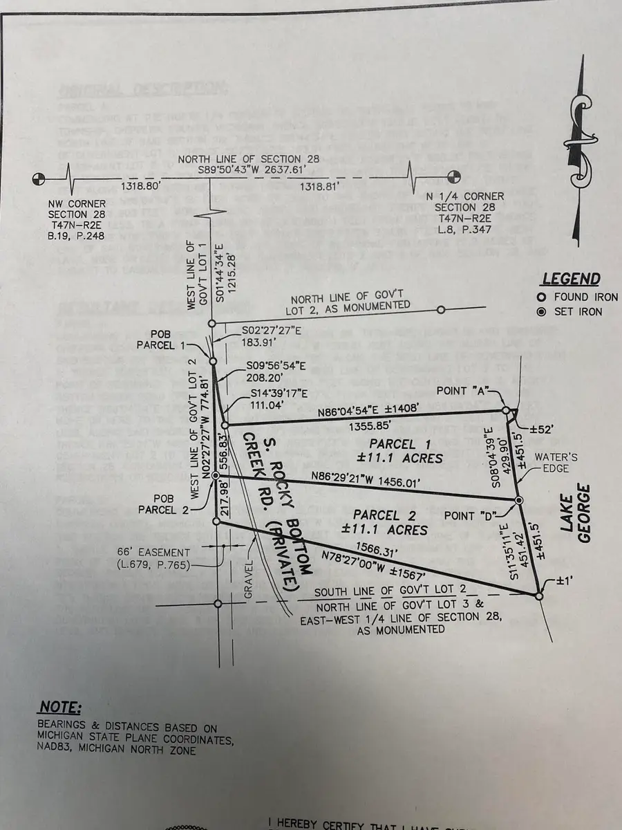 451 ft WF S Rocky Bottom Creek Rd, Sugar Island, MI 49783 - #2