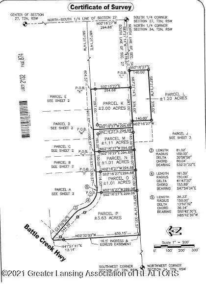 0 Pinebluff Dr., Parcel O, Charlotte, MI 48813 - Image #2