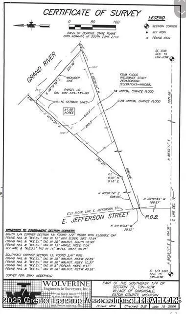 0 E Jefferson Street, Dimondale, MI 48821 - Image #2