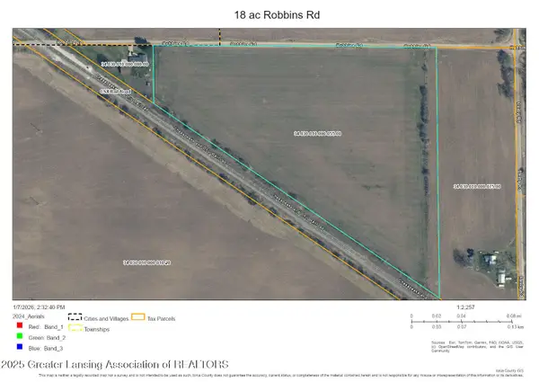 V/l Robbins Road, Clarksville, MI 48815