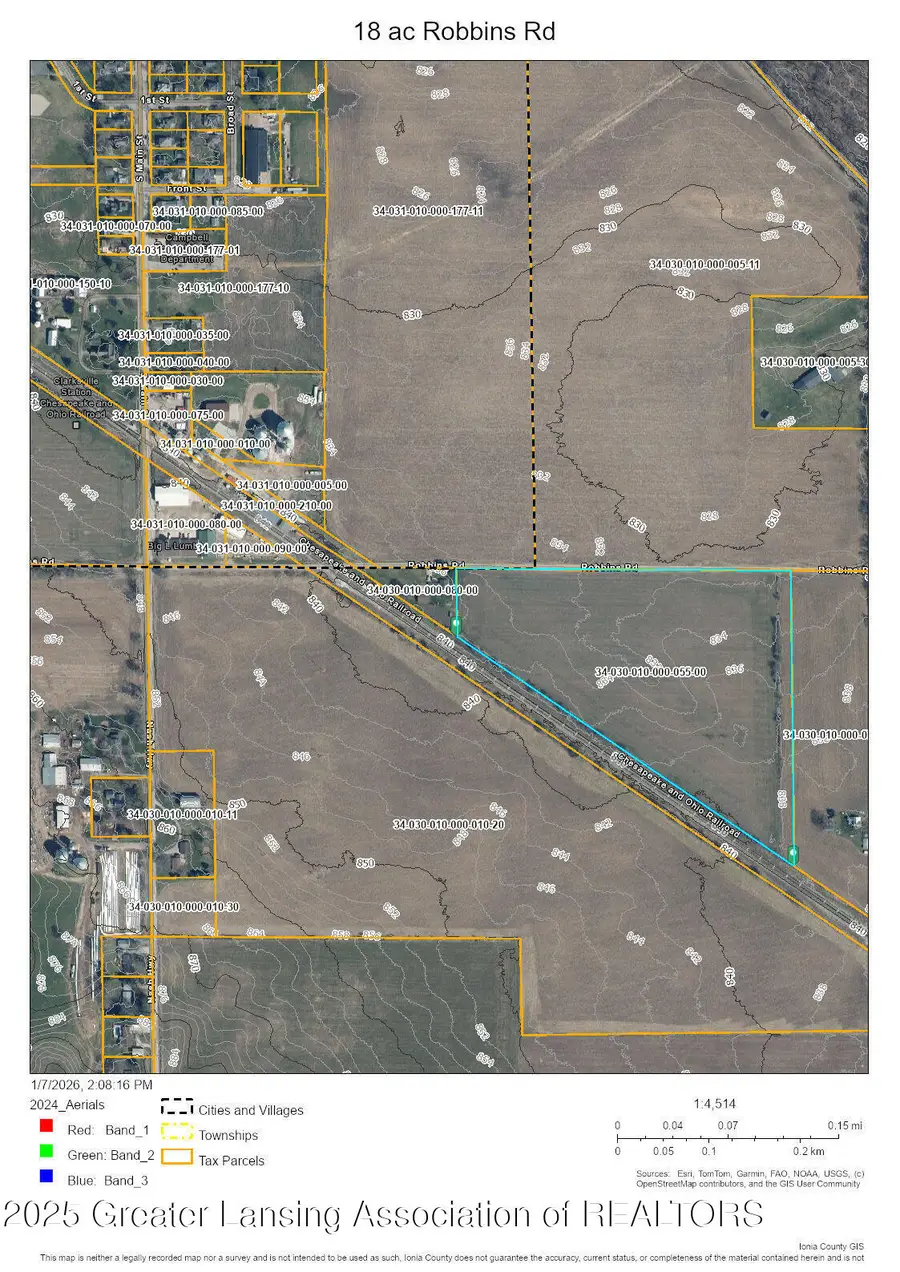 V/l Robbins Road, Clarksville, MI 48815 - Image #2