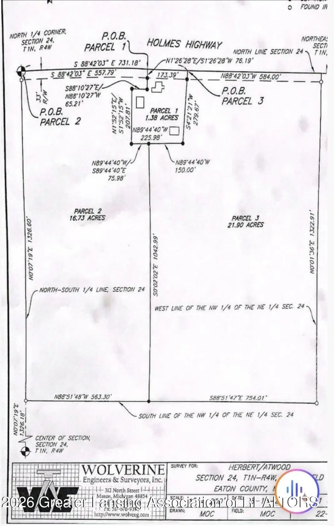 5590 Holmes Highway, Eaton Rapids, MI 48827 - #1