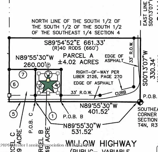 Lot B  0 W Willow Highway, Lansing, MI 48917
