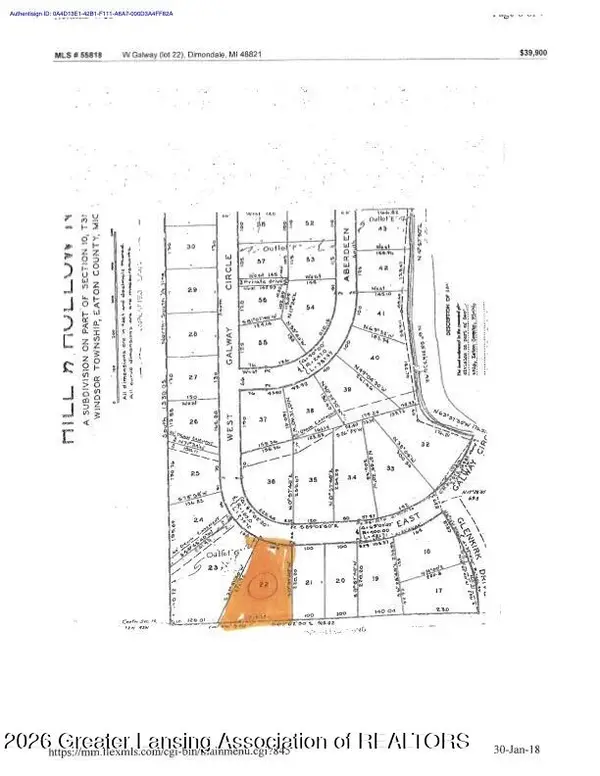 0 W Galway Circle, Dimondale, MI 48821