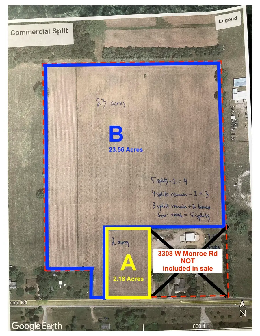 3308 W Monroe Road #Lot B - 23.56 Acres, Hart, MI 49420 - Image #3