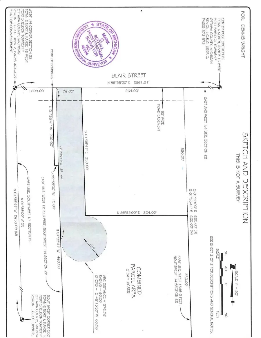 VL Blair Street, West Olive, MI 49460 - Image #2