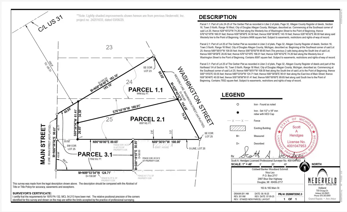 Washington Street #Parcel 2.1, Douglas, MI 49406 - Image #1