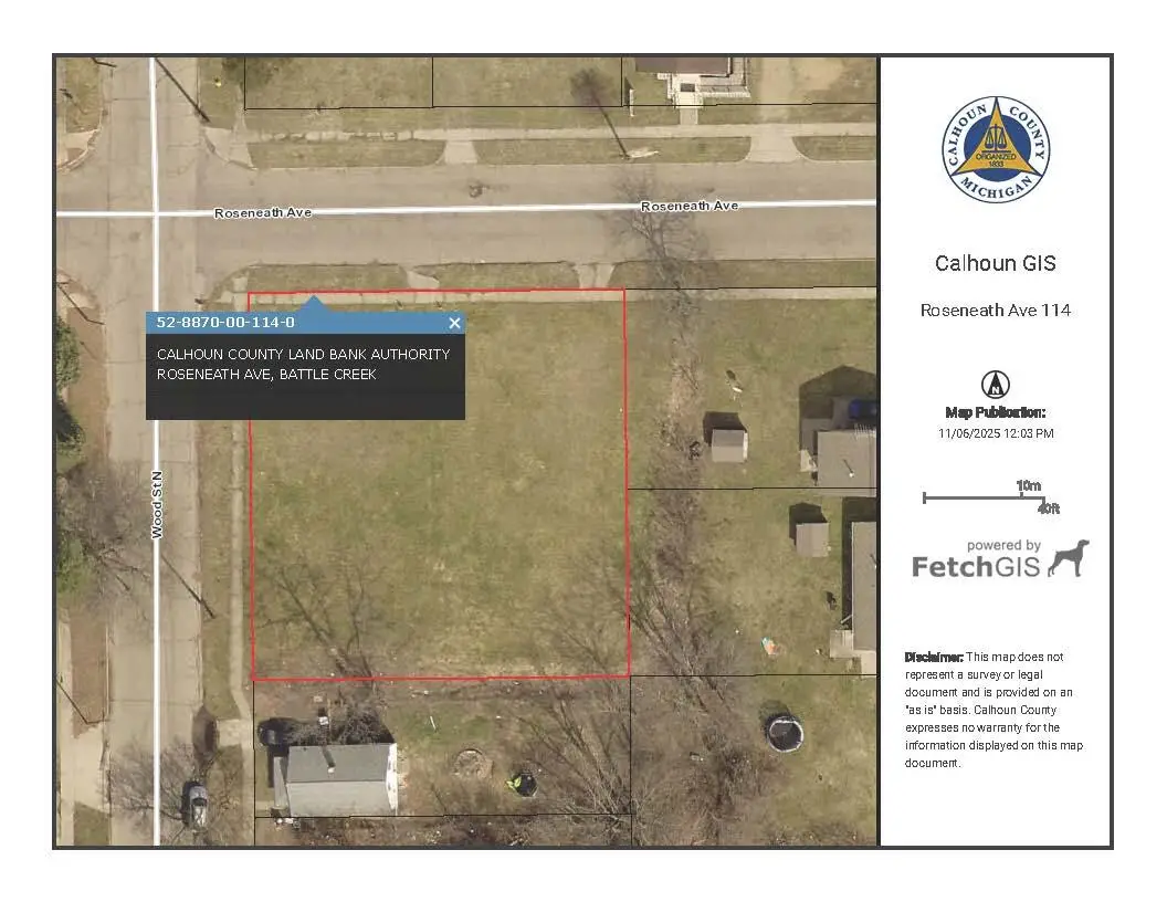 V/L Roseneath Avenue #114, Battle Creek, MI 49037 - Image #1