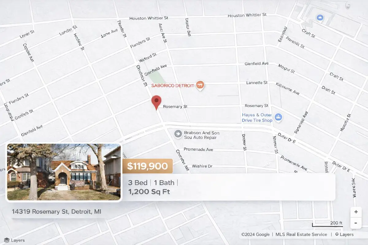 14319 Rosemary Street, Detroit, MI 48213 - #1