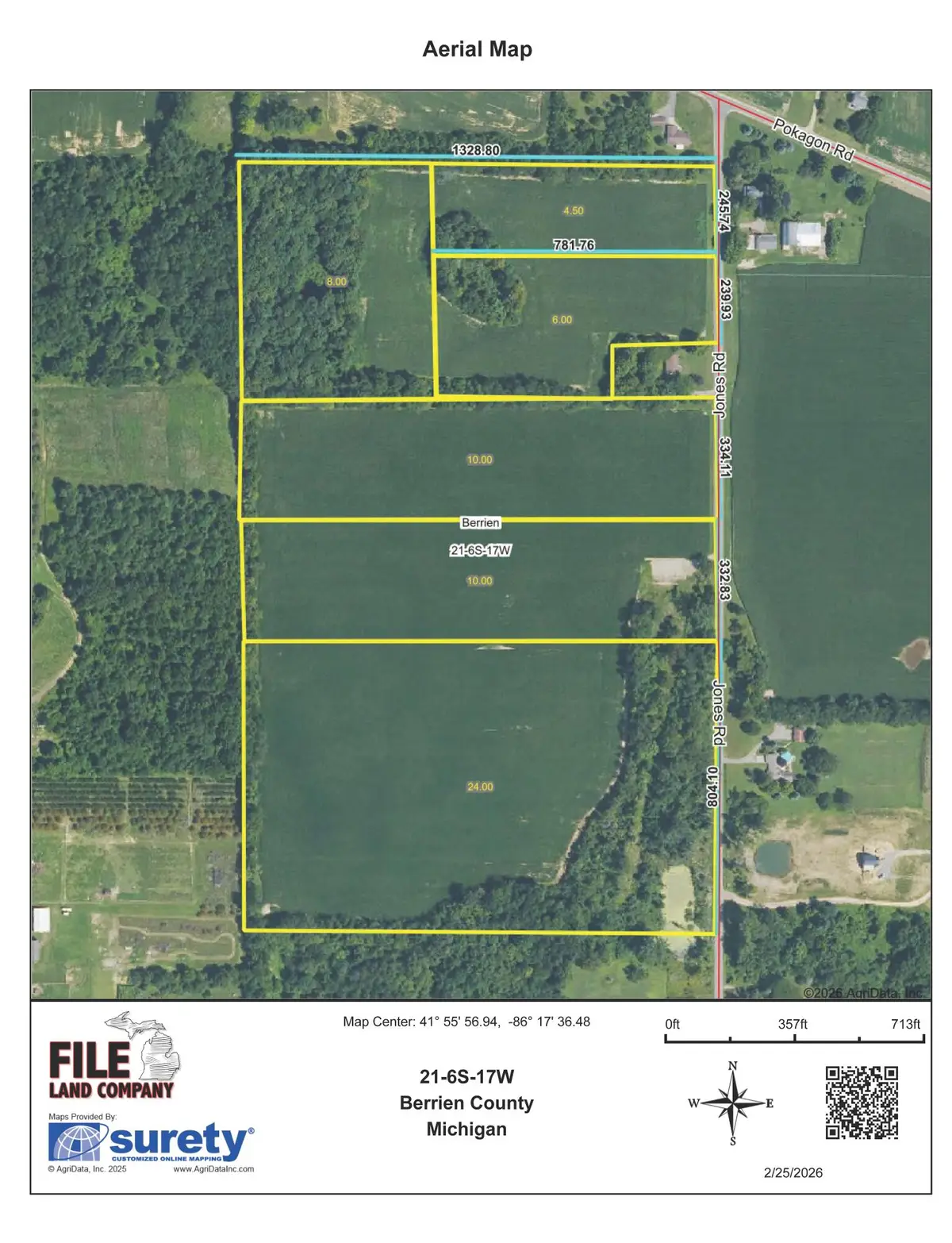 2 Jones Road, Berrien Center, MI 49102 - #1