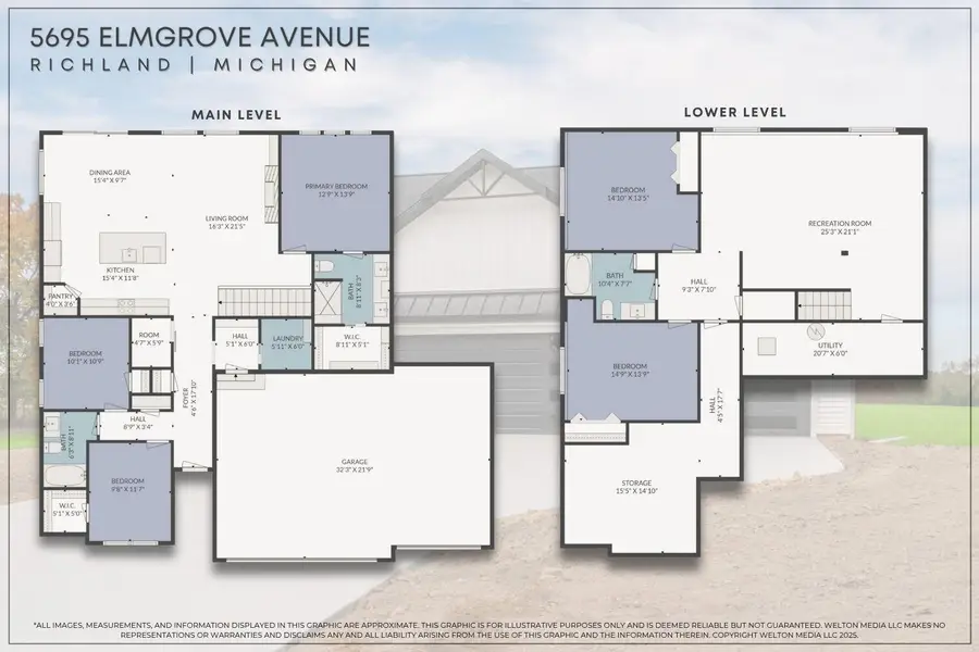 5695 Elmgrove Avenue, Richland, MI 49083 - #2