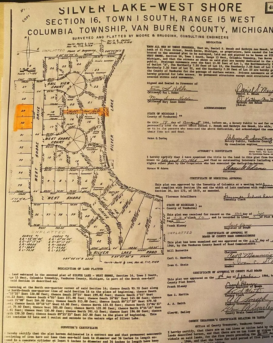 lot.... West Shore Drive, Grand Junction, MI 49056 - #3