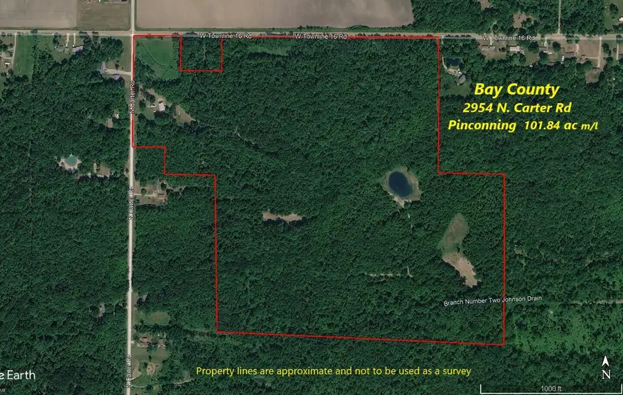 2954 N Carter Road, Pinconning, MI 48650 - #2