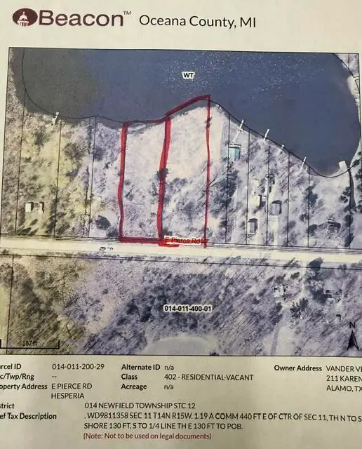 8468 E Pierce Road, Hesperia, MI 49421 - #1
